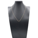 Tiffany Necklace Co T 62617721 40.5/45.5 K18Pg Used A