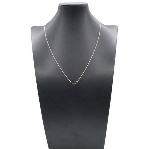 Tiffany Necklace Co T 62617721 40.5/45.5 K18Pg Used A