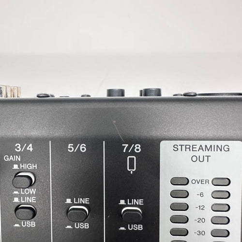 Yamaha Audio Interfaces Ag08 Live Streaming Mixer