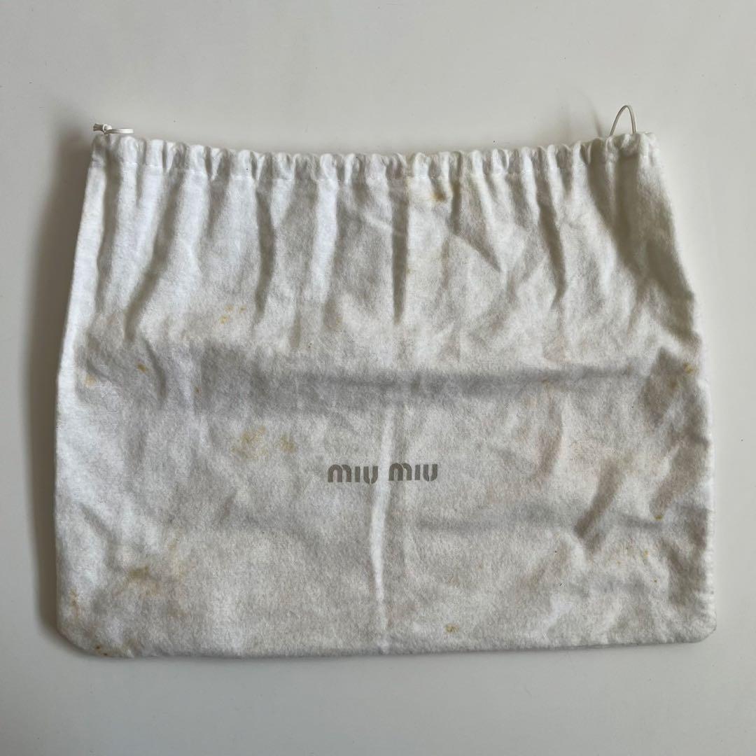 Miu Shoulder Bags Archive Leather Bag