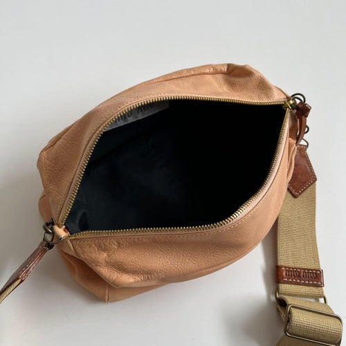 Miu Shoulder Bags Archive Leather Bag