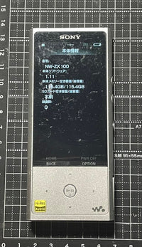 Sony Digital Audio Players Walkman Nw-Zx100 128Gb Microsd