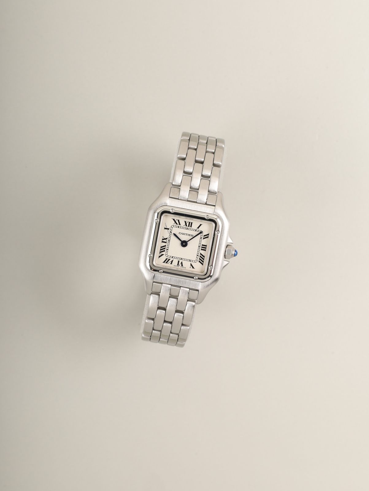 Cartier Watch (Quartz) Sm 132 000 C Cal.- Ss Swiss Made