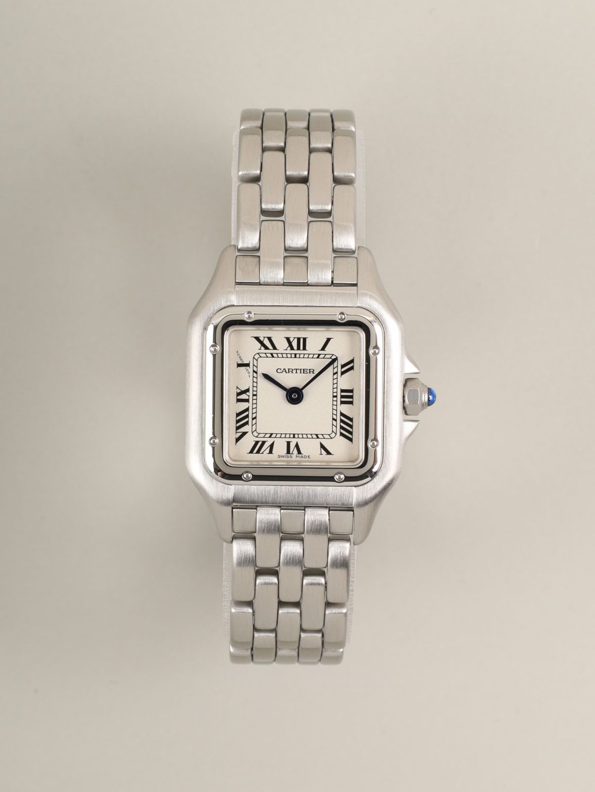 Cartier Watch (Quartz) Sm 132 000 C Cal.- Ss Swiss Made