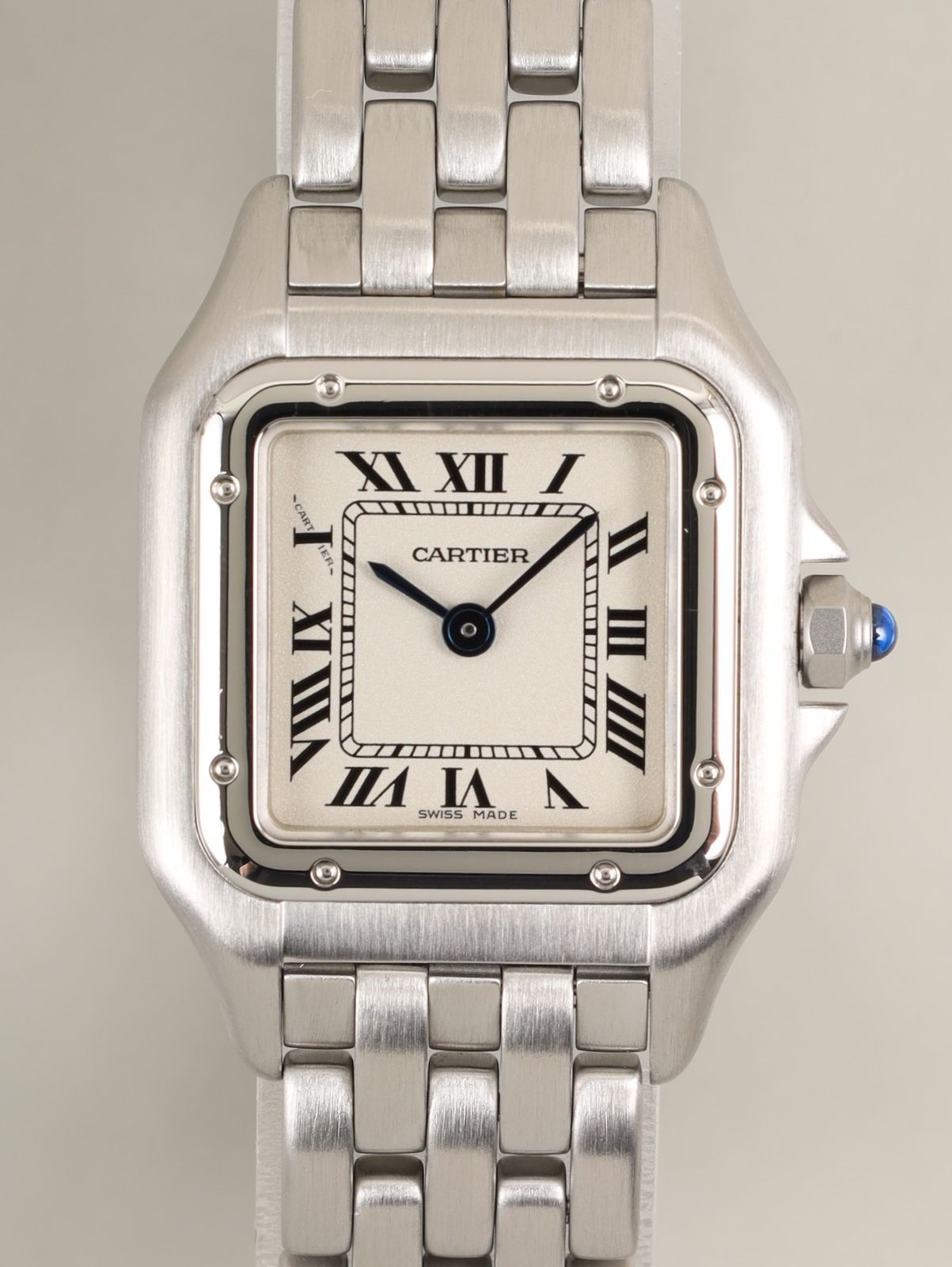 Cartier Watch (Quartz) Sm 132 000 C Cal.- Ss Swiss Made