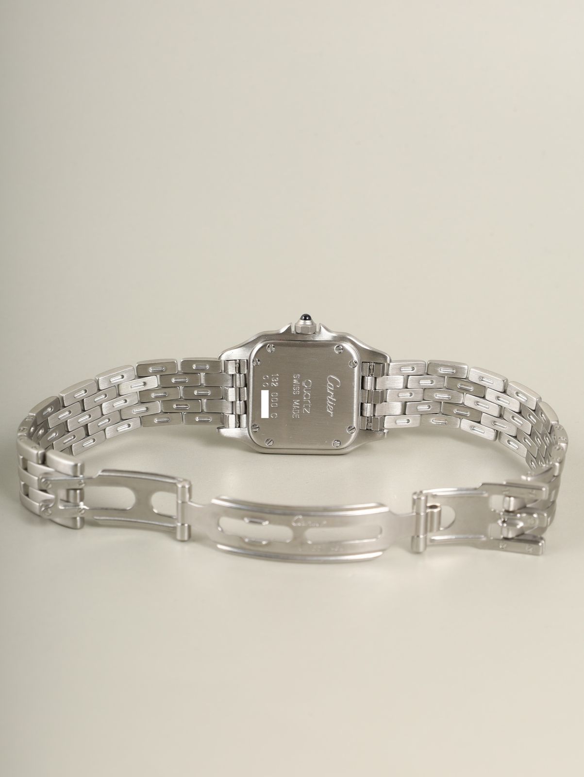 Cartier Watch (Quartz) Sm 132 000 C Cal.- Ss Swiss Made