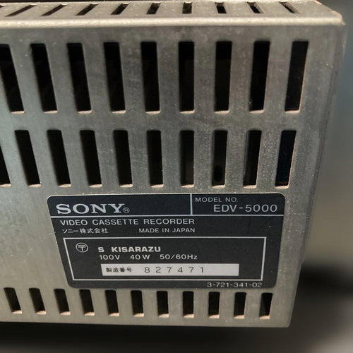 Vhs Video Deck Edv-5000 (Ed