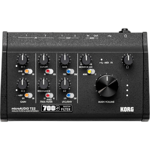 Korg Audio Interface Microaudio722