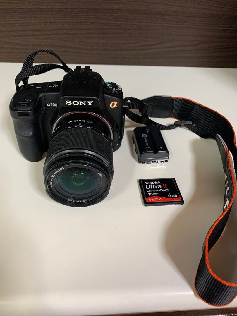 Sony Digital Slrs 200 Dslr-A200