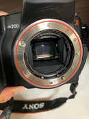 Sony Digital Slrs 200 Dslr-A200