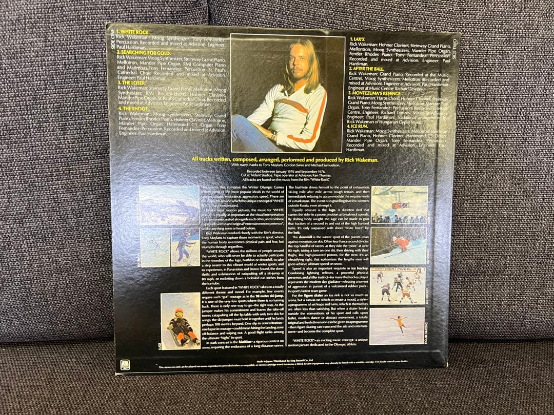 Overseas Music Rick Wakeman White Rock Gp-2026 Lp