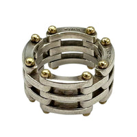 Tiffany Ring Co.( Silver Gold Two-Tone Gate 10