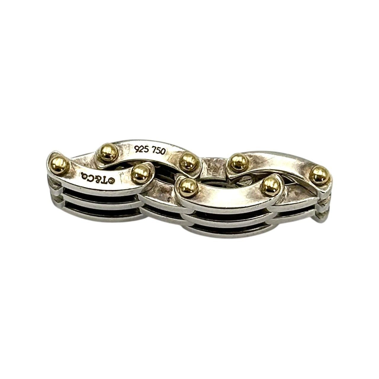 Tiffany Ring Co.( Silver Gold Two-Tone Gate 10