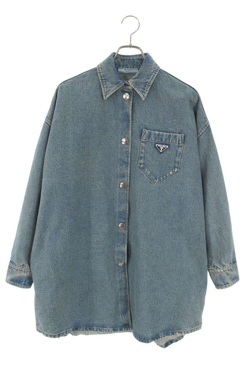 Prada G Jean Denim Jacket/Coverall Gfc036 38