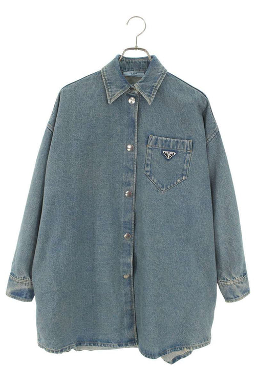 Prada G Jean Denim Jacket/Coverall Gfc036 38