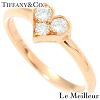Tiffany Ring Tiffany&Co. K18Pg 11.5 Ok