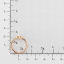 Tiffany Ring Tiffany&Co. K18Pg 11.5 Ok