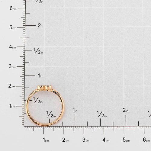 Tiffany Ring Tiffany&Co. K18Pg 11.5 Ok