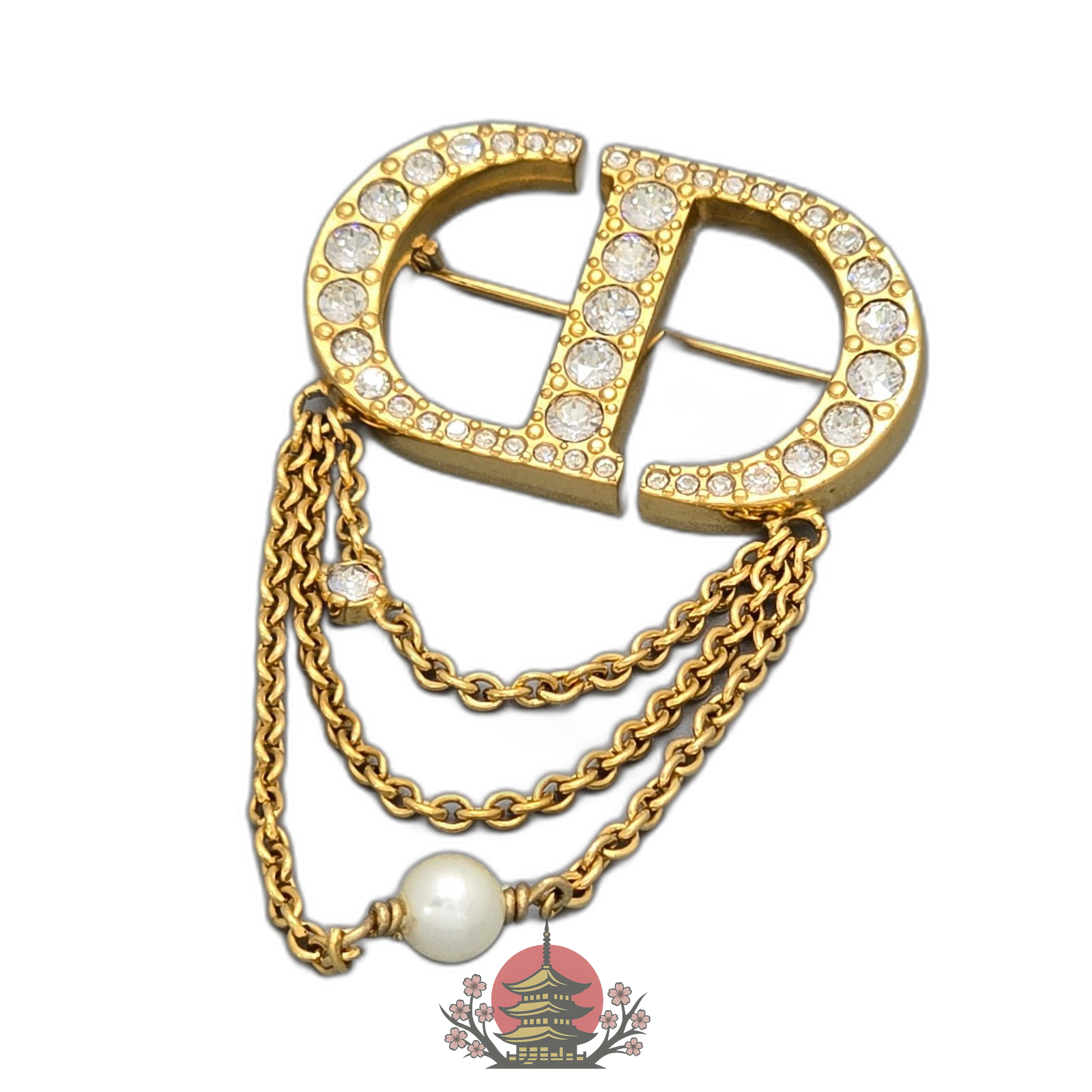 Christian Dior Broach Corsage Petit Cd 5.5