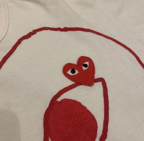 Play Comme Des Garcons T-Shirts T M
