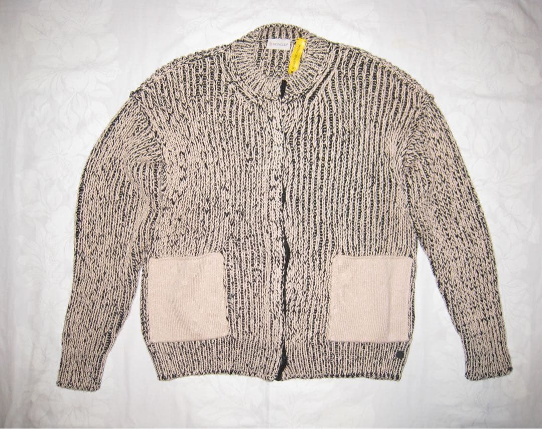 Long-Sleeve Moncler Cardigan