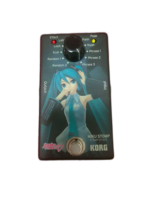 Korg Guitar Effector Miku Stomp
