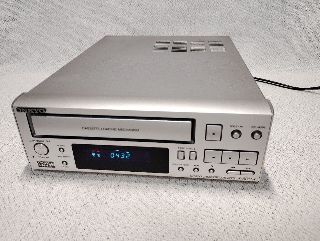 Onkyo Cd, Md Cassette Decks K-505Fx