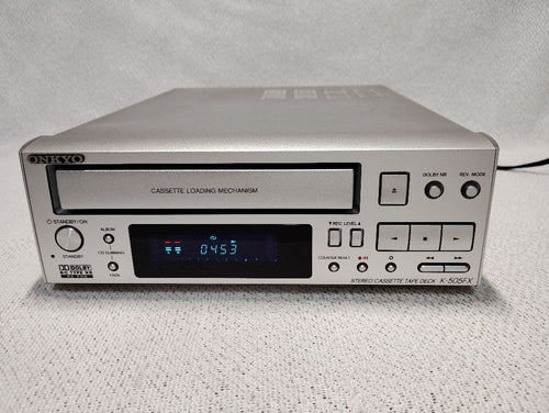 Onkyo Cd, Md Cassette Decks K-505Fx