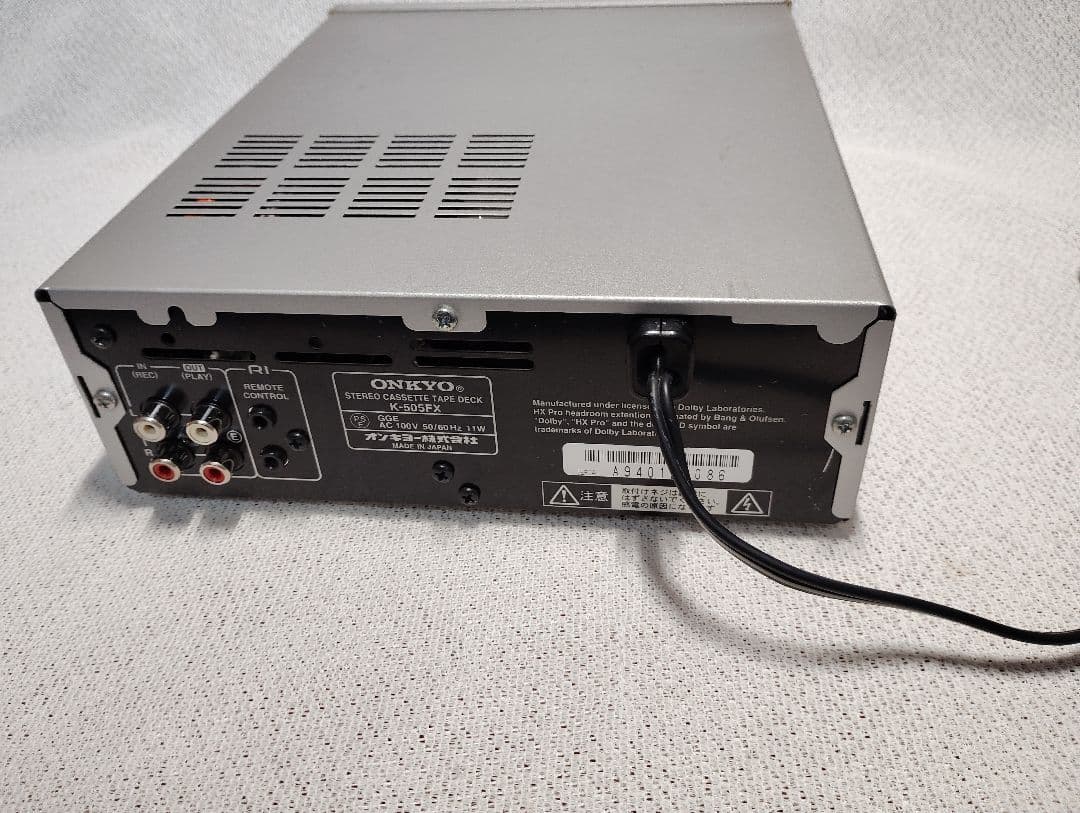 Onkyo Cd, Md Cassette Decks K-505Fx