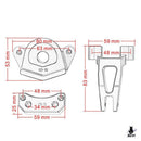 Handle Yamaha Mt-09 Fz-09 2014-2020