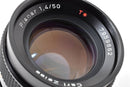Contax Lens (Single Focus) Carl Zeiss Planar F1.4 Mmj #1534I