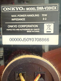 Onkyo Other Swa-V30Hdx