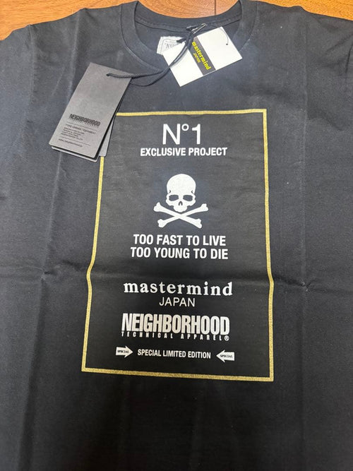 Mastermind Japan T-Shirts 2012 Tee M Black