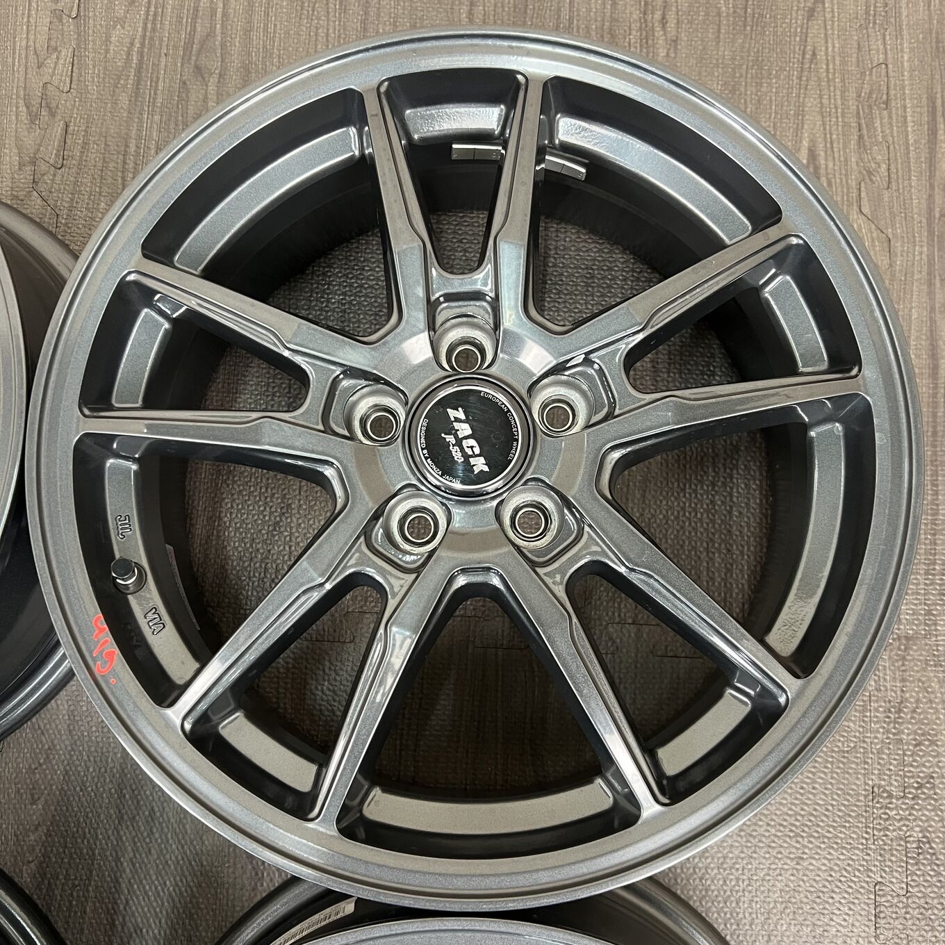 Monza Japan 16 Inches Zack Jp-520 5X100 #419D40925