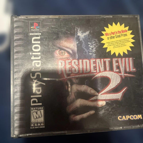 Capcom Soft Ps1 Resident Evil 2 Esrb