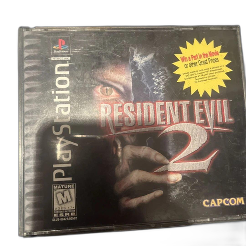 Capcom Soft Ps1 Resident Evil 2 Esrb