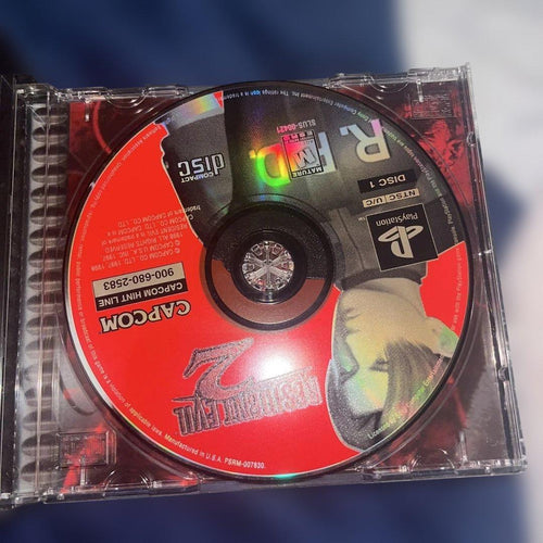 Capcom Soft Ps1 Resident Evil 2 Esrb