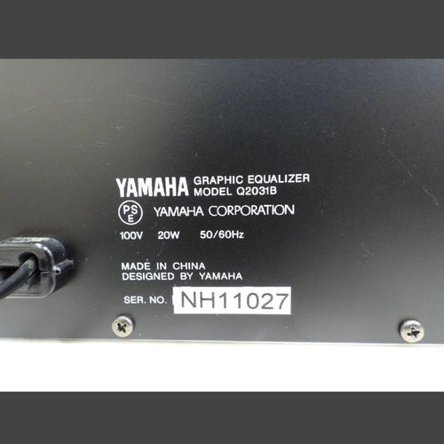 Yamaha Equalizers Q2031B