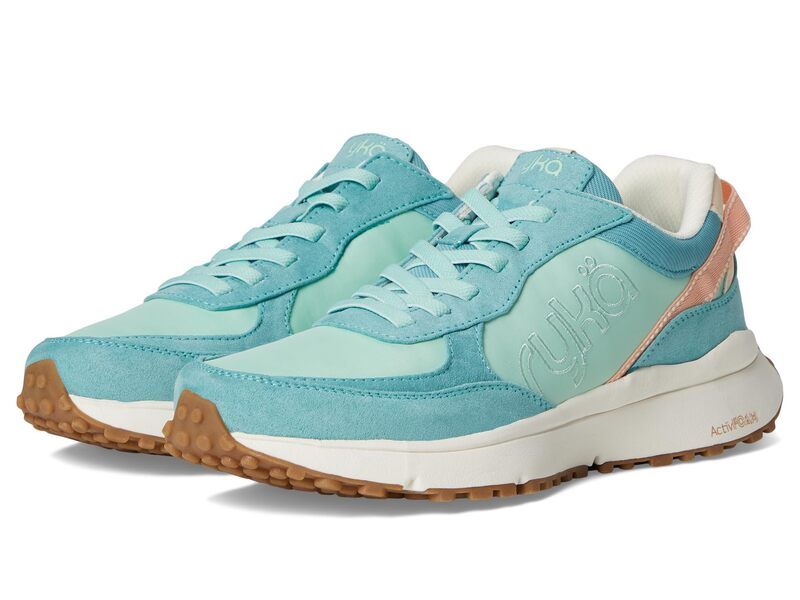 Sneakers Ryka Jog On Slip Sneaker Nile Blue Faux Leather