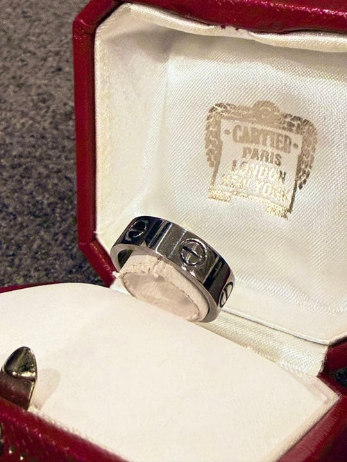 Cartier Rings Love Au750