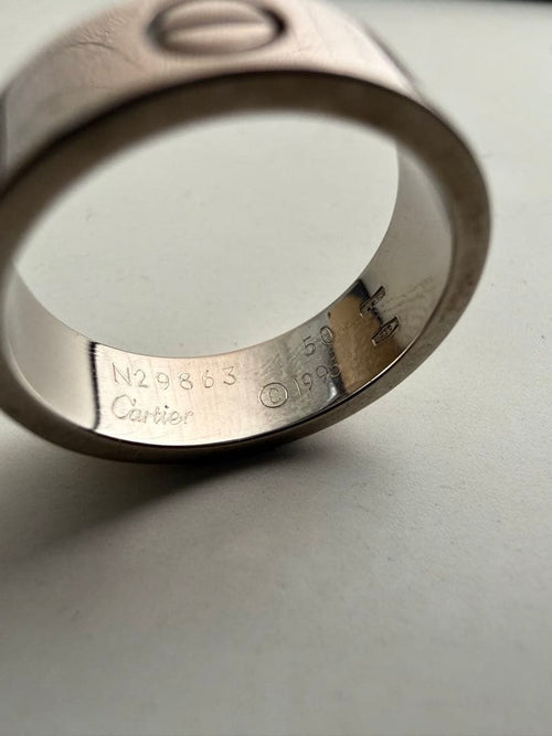 Cartier Rings Love Au750