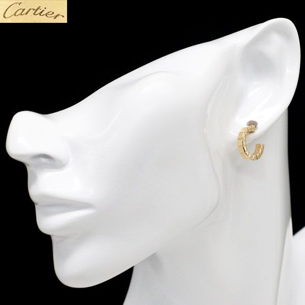 Cartier Earrings (For Both Ears) K18Yg