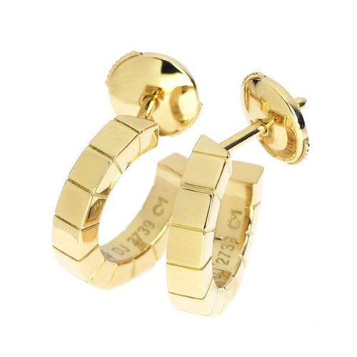 Cartier Earrings (For Both Ears) K18Yg