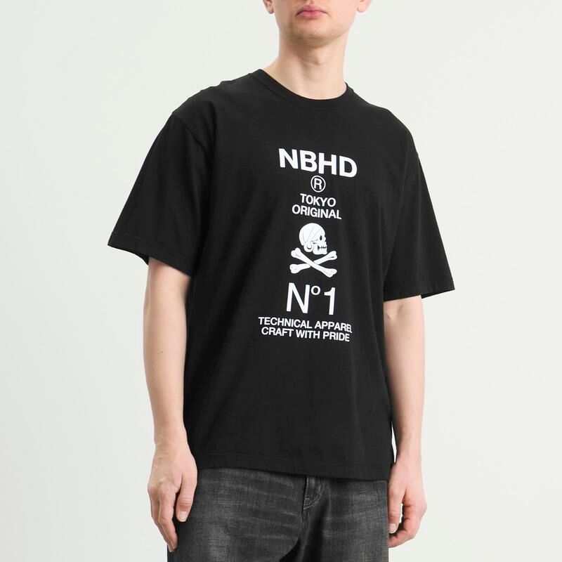 T -Shirt Neighborhood Ss8 Tshirt Black
