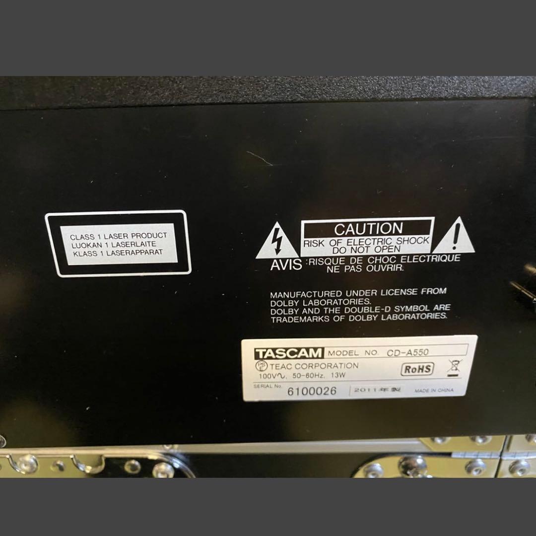 Tascam Cd Sacd Player Cd-A550