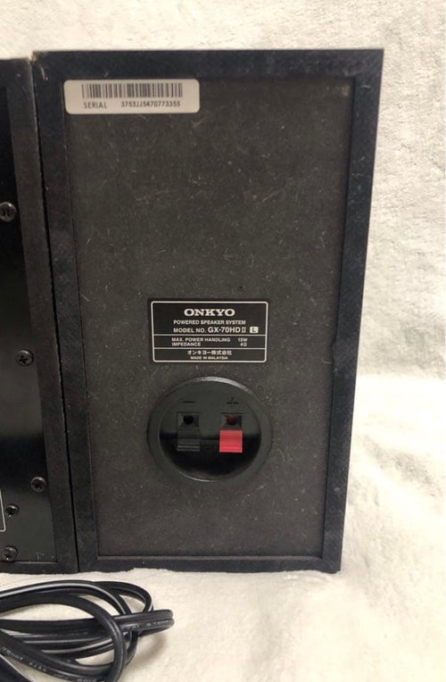 Onkyo Speakers Gx-70Hd Black