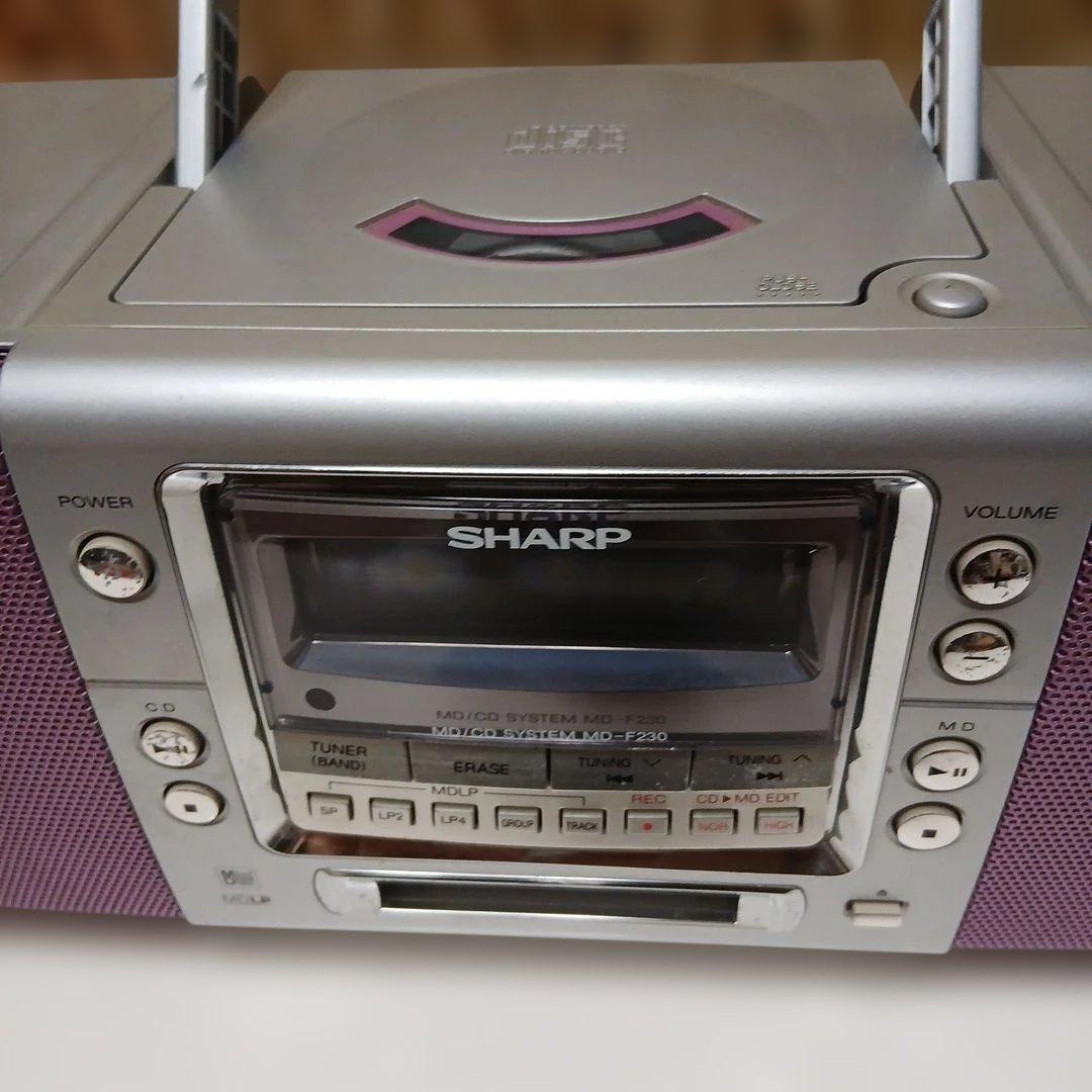 Sharp Cd, Md Cassette Decks Md-F230-P