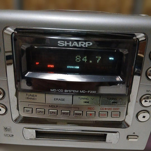 Sharp Cd, Md Cassette Decks Md-F230-P