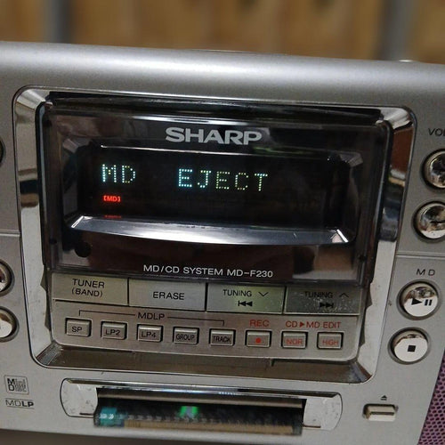 Sharp Cd, Md Cassette Decks Md-F230-P
