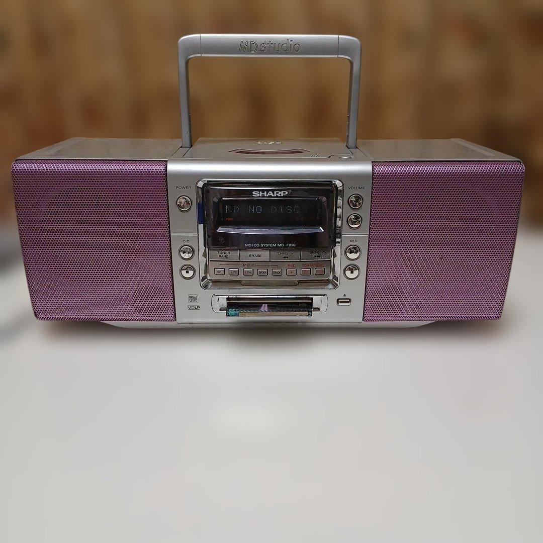 Sharp Cd, Md Cassette Decks Md-F230-P